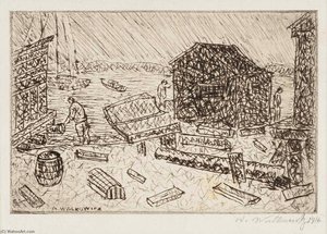 Fishermen — Abraham Walkowitz