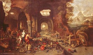 Venus At The Forge Of Vulcan — Jan The Younger Brueghel