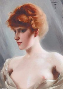 The Artist's Model — Luis Falero
