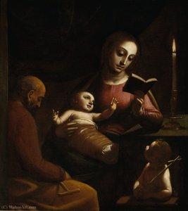 Holy Family With St John The Baptist — Luka Kambijaso
