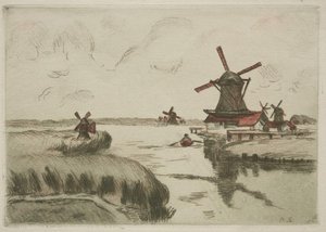 View From Saardam — Ferdinand Guillaumin