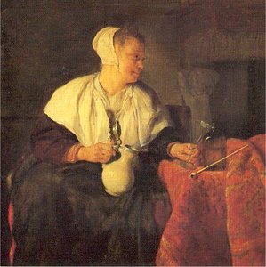 The Lazy Tippler — Gabriel Metsu