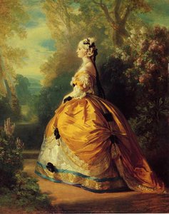 The Empress Eugenie A La Marie-antoinette — Franz Xaver Winterhalter