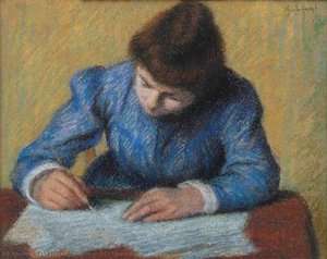 Typewriter Girl (target) — Federico Zandomeneghi