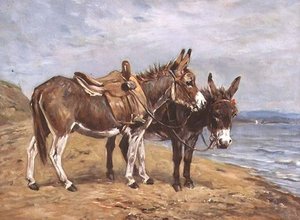 Seaside Donkeys — John Emms