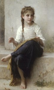 La Couturière — William-adolphe Bouguereau