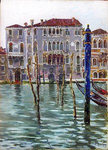 Palazzo Da Mula À Venise (titre Inscrit) — Joseph-félix Bouchor