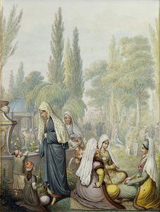 At The Cemetary — George Emmanuel Opitz