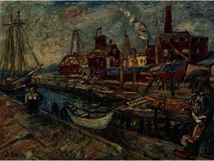 Hampton Bays — David Davidovich Burliuk