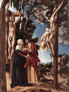 Crucifixion — Lucas Cranach The Elder, Northern Renaissance