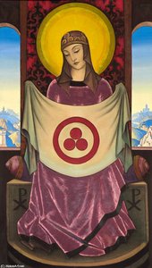 Madonna Oriflamma — Nicholas Roerich