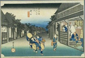 35th Station, Goyu — Ando Hiroshige