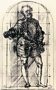 Study For The Duke Of Urbino — Titian, Mannerism