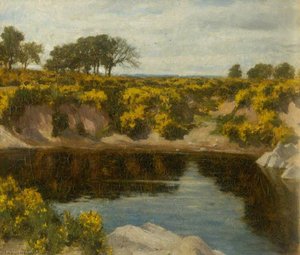 Rubislaw Quarry, Aberdeenshire — George Reid, Impressionism