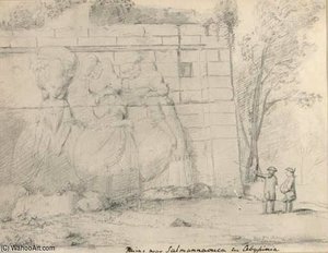 Ruins Near Salamannaouca, Abyssinia — Sir Nathaniel Dance Holland