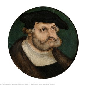 Frederick The Wise, Elector Of Saxony — Lucas Cranach El Viejo, German Renaissance