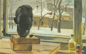 Window In The Studio — Aleksandr Deyneka