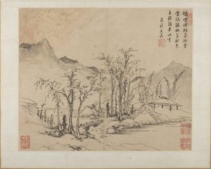 Landscapes (shanshui Huace 山水畫冊) — Wen Chia