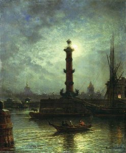 Moonlit Night on the Neva