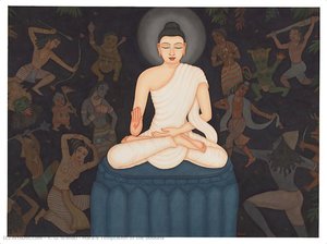 Mara’s Temptation Of The Buddha — Y. G. Srimati