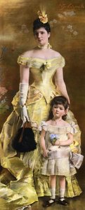 La Baronne De Bonhome — Alfred Émile Léopold Stevens