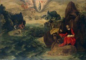 Landscape With St John The Evangelist