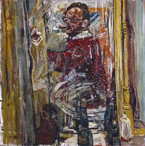 Self Portrait In A Mirror — John Bratby