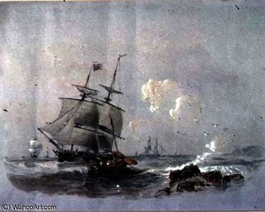 Shipping, 19th Century — John Wilson Carmichael