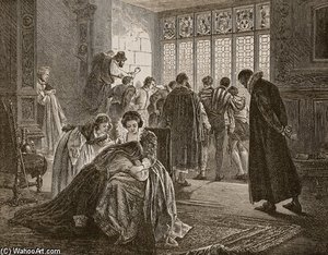 The English Embassy During The Massacre -