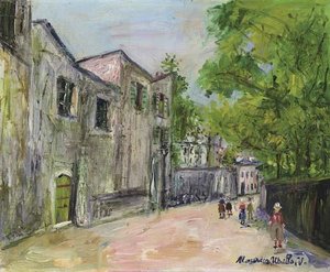 Street Scene 1 — Maurice Utrillo