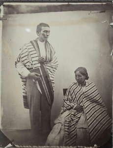 Malagasy People In Striped Wrappers — William Ellis