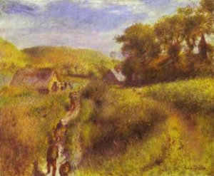 Die Weinleser — Pierre-auguste Renoir, Impressionismus