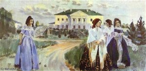Walk At Sunset — Victor Borisov Mtov