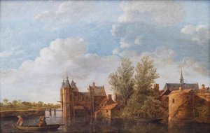 Les Murs De Dordrecht — Jan Josephszoon Van Goyen