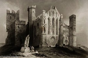 The Rock Of Cashel — William Henry Bartlett
