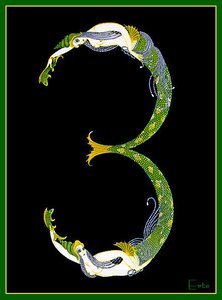 Number 3 — Erté