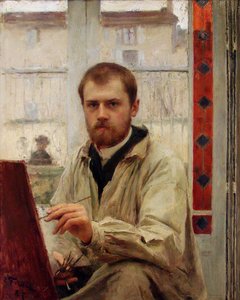 Self Portrait — Émile Friant