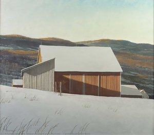 Connecticut Grain Barn — Eric Sloane (everard Jean Hinrichs)
