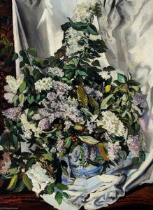 Lilacs In A Bowl — Francis Ferdinand Maurice Cook