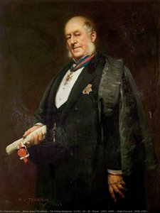 Sir Arthur Hodgson, Kcmg, Dl, Jp, Mayor (1883–1888), High Steward (1896–1902) — Henry Jones Thaddeus, Academic Painting