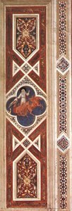 Elijah On The Fire-cart (on The Decorative Band) — Giotto Di Bondone, Early Renaissance