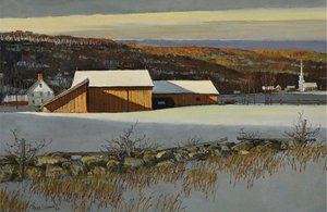 Connecticut Winter — Eric Sloane (everard Jean Hinrichs)