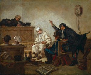 Pierrot On Trial — Thomas Couture