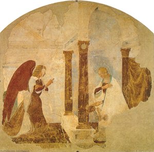 Annunciation — Luca Signorelli, Early Renaissance