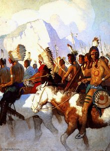 An Indian War Party — N.c. Wyeth