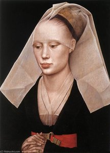 Portrait Of A Lady — Goswijn Van Der Weyden