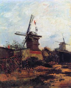 The Mill Of Blute End — Vincent Willem Van Gogh, Post-impressionism