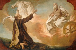 Elijah Taken Up In A Chariot Of Fire — Giuseppe Angeli