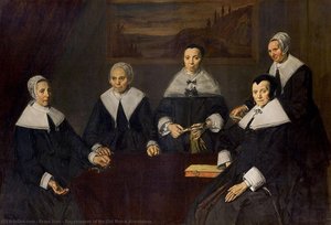 Regentesses Of The Old Men's Almshouse — Frans Hals I