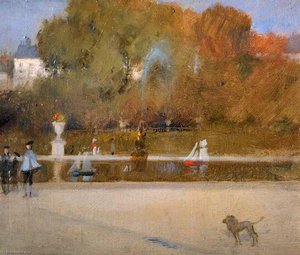 Gate Entrance To A Lake — Francis E Chardon